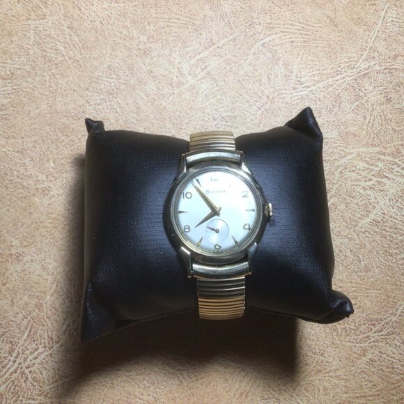 Bulova Vintage Gold Watch Automatic In Good Working Condition - Picture 5 of 15